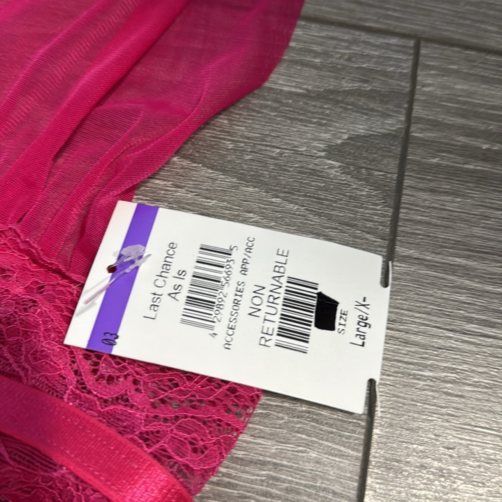 NWT Oh La La Cheri Maylah Lace Trim Bralette & Thong Set - Picture 7 of 10